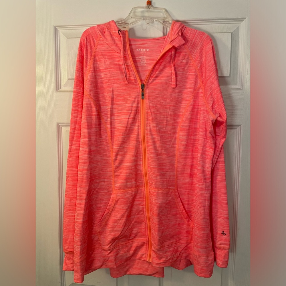 Torrid Active Pink Jacket